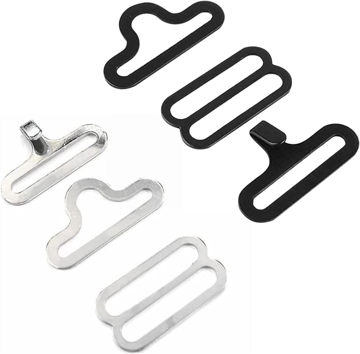 Verstelbare Vlinderdasclips Set - Metalen Stropdasklemmen - Voor Vlinderdassen, Stropdassen & Zakdoeken - 20-delige Set