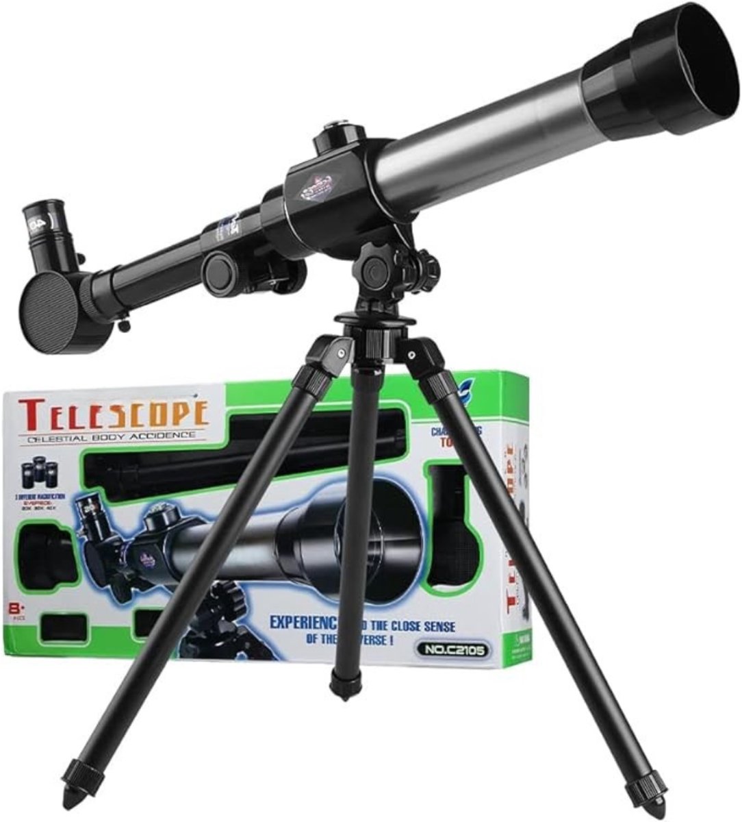 Core® Telescoop kinderen - Sterrenkijker - Telescoop - Zwart -31 x 41 x 37 cm; 540 g