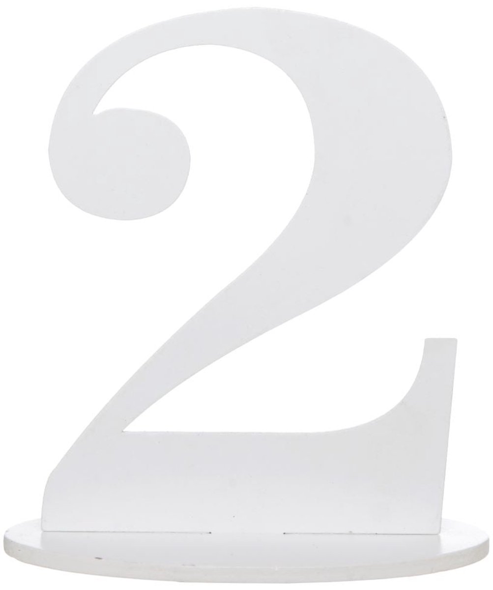 Fabulous 2 tafel nummer 17cm