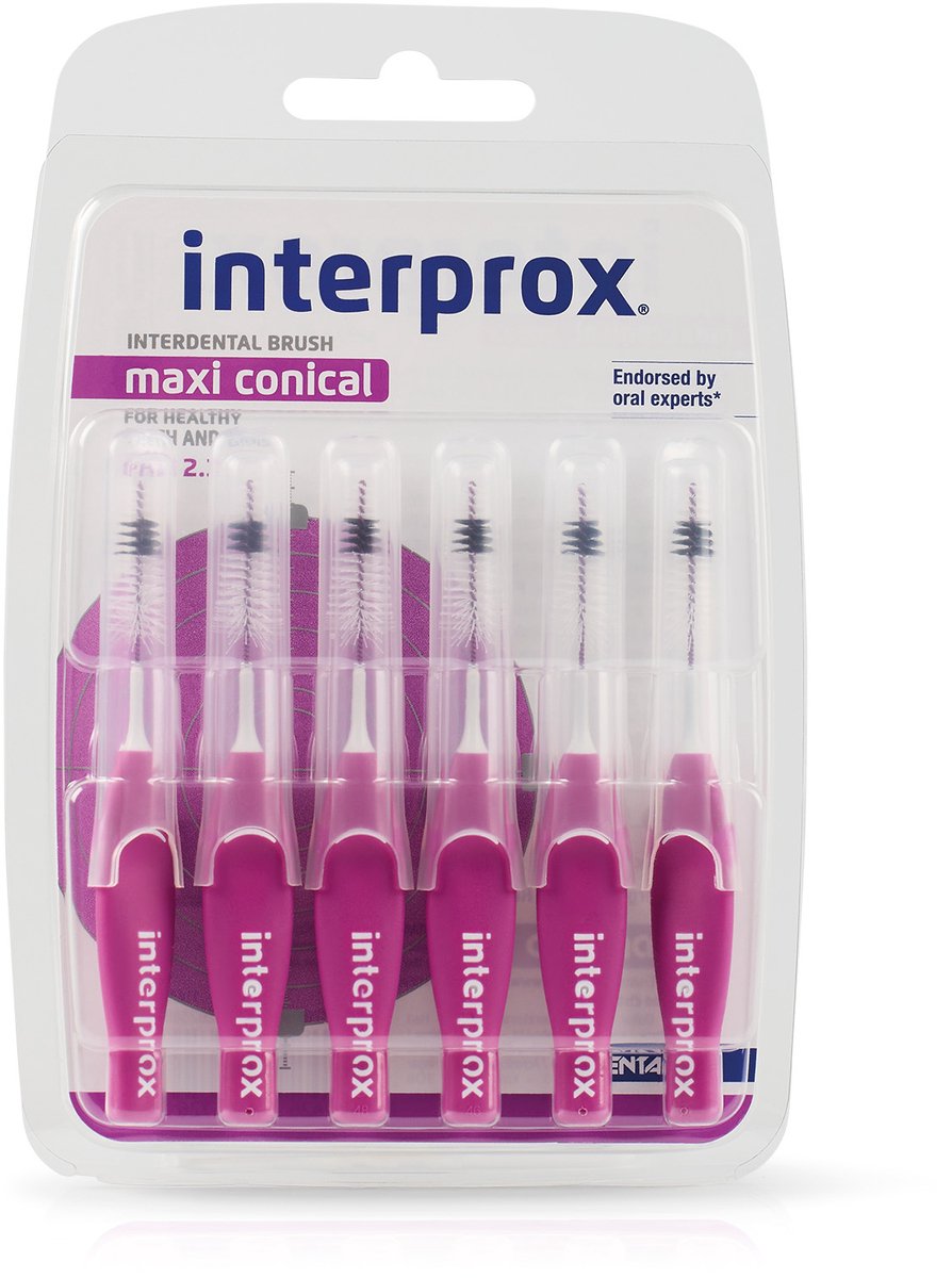 Interprox Ragers Maxi 2.2 Paars Blister à 6 stuks