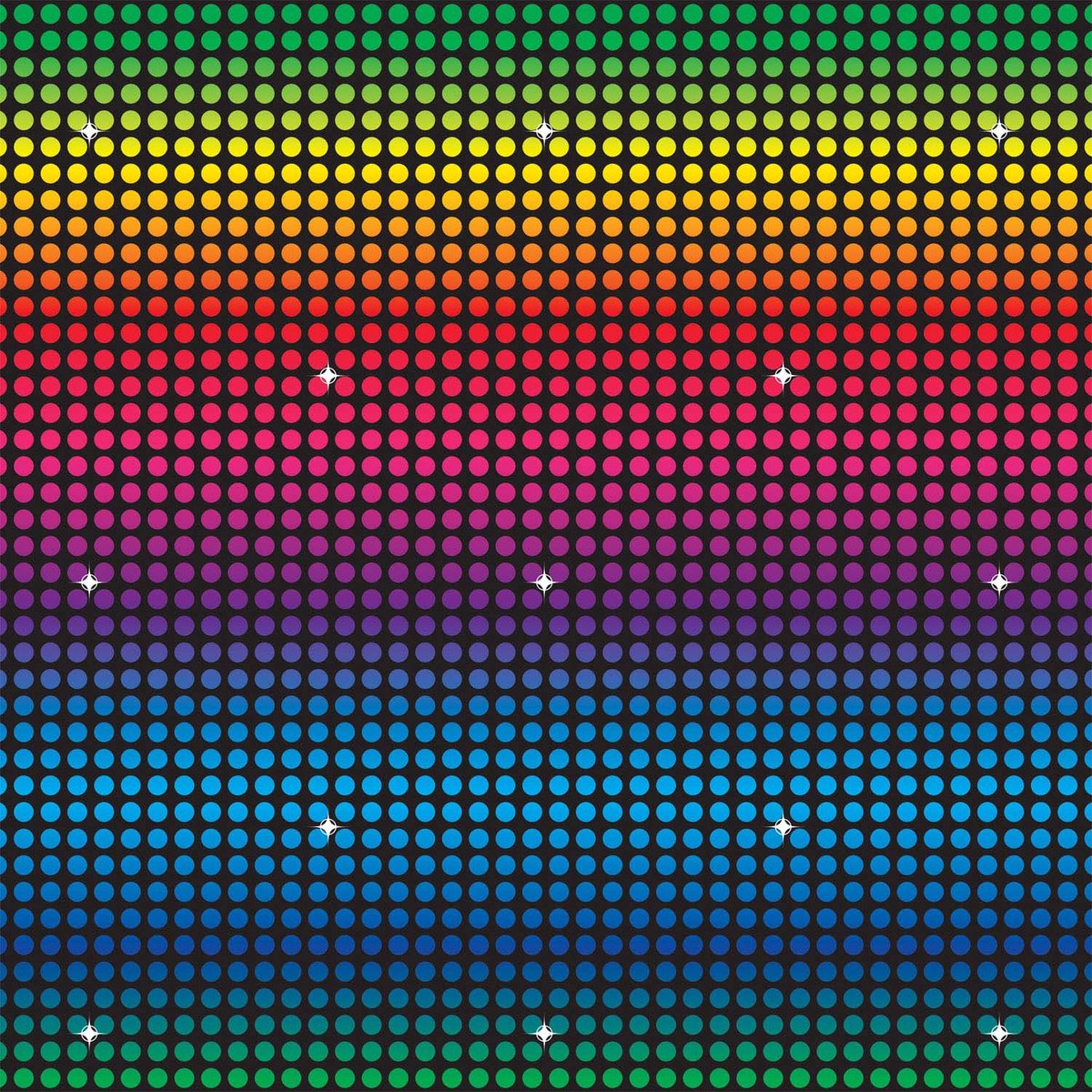 360 DEGREES - Disco wanddecoratie 1.2 x 9 meter jaren zeventig sfeer