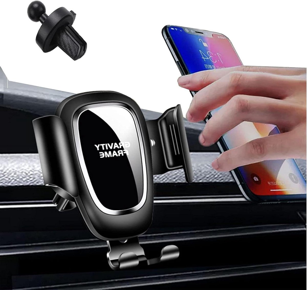 Telefoonhouder voor in de auto - Vent beugel geschikt voor alle smartphones
