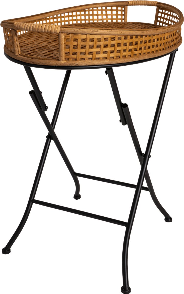 LES Levi bijzettafel 55x38x62 cm - naturel
