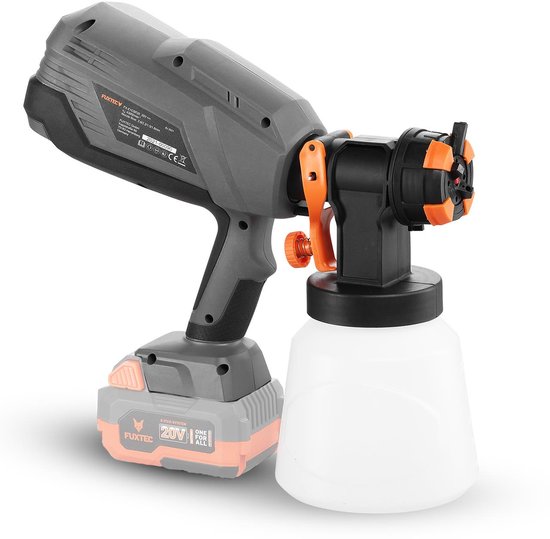 Accuspuitpistool - FUXTEC FX-E1CSP20 - 20V 1L - Zonder accu of oplader — afbeelding 2