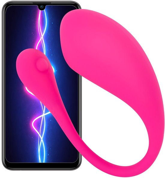Lovense - Lush 3.0 - Draagbare Vibrator - Vibrerend Ei - Appgestuurd Luxe Vibratie Eitje - Sex Toys voor Vrouwen - Vibrators voor Vrouwen - Sex Toys voor Koppels - Roze