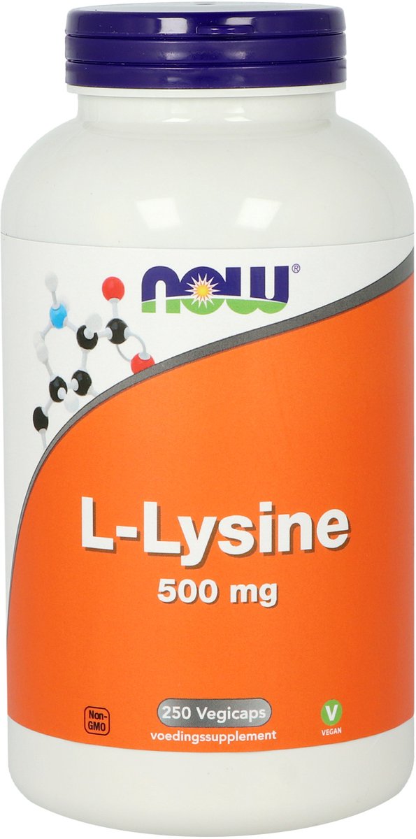VitOrtho L-Lysine 500mg 250 Vegetarische capsules