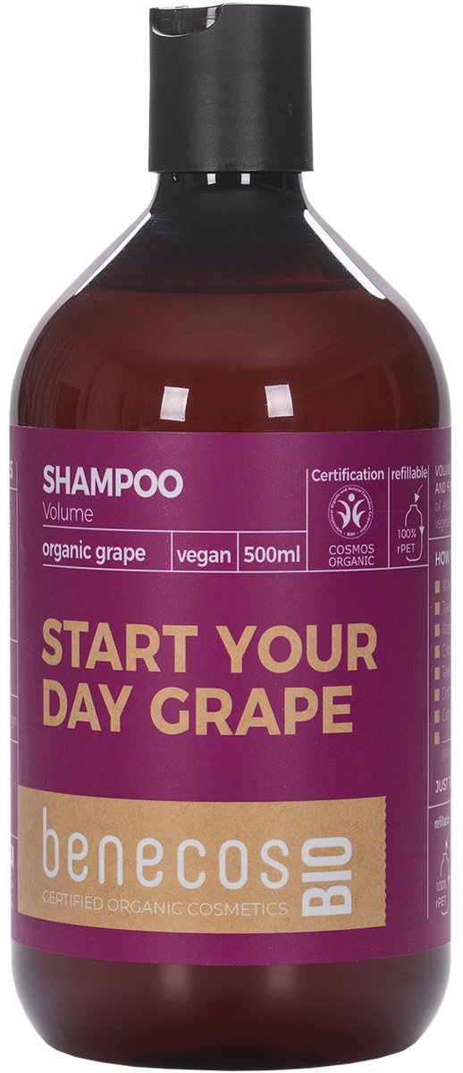 Benecos Grape Volume Shampoo 500ML