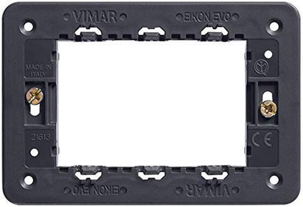 Module Houder - Schakelaar Frame - Inbouw Installatie - Met Schroeven - 10.7 x 7.3 cm