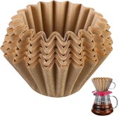 Koffiefilter Korf - Koffiefilters - 100 stuks - Korf - Papier - Korffilter - voor koffiezetapparaten, koffiefilters, mandfilterpapier