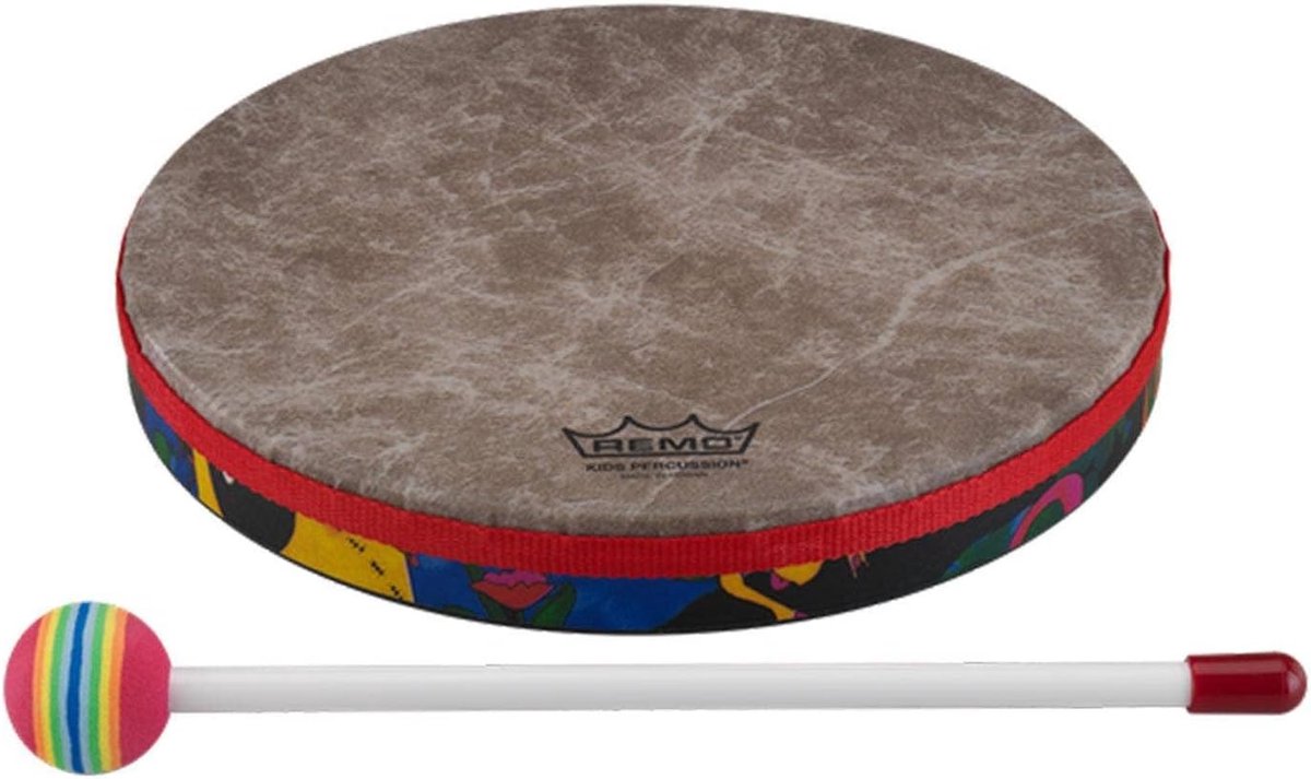 Handtrommel - Percussie instrument - Muziek maken - Speciaal voor kinderen - 8 inch