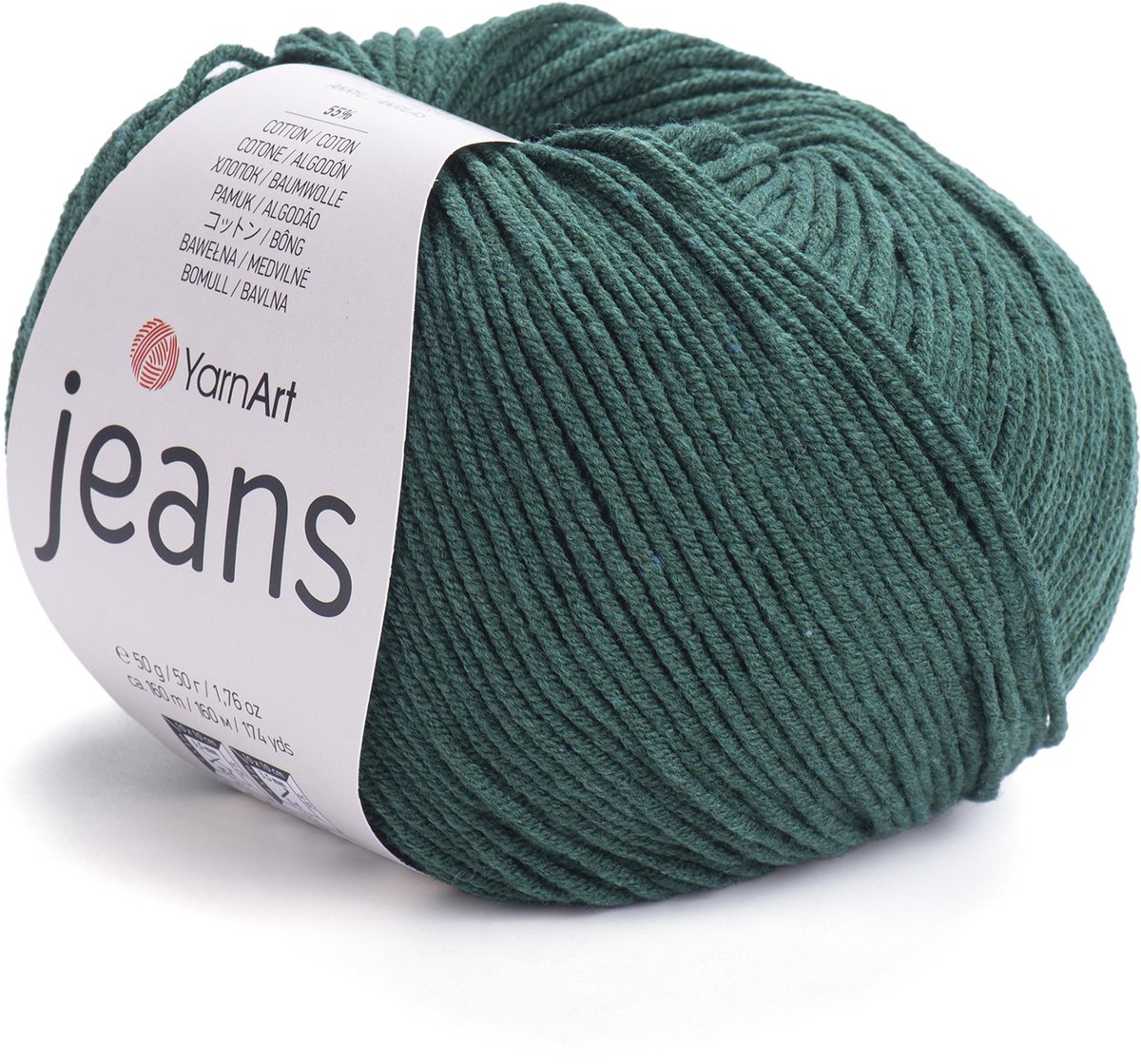 YarnArt Jeans – Katoenmix Breigaren – 50g – 160m – 55% Katoen / 45% Acryl – Voor Amigurumi & Kleding - Kleur 92