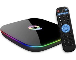 Smart TV Box - Media Player - Streamen en Apps - Android 10.0 Besturingssysteem - 4GB RAM 64GB Opslag - Zwart