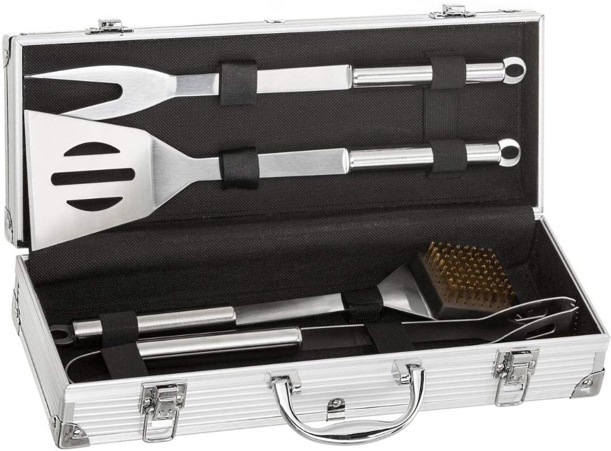 CLVP® BBQ Accessoires Set – RVS Barbecue Gereedschap – Grill Tools Set – Ultimate