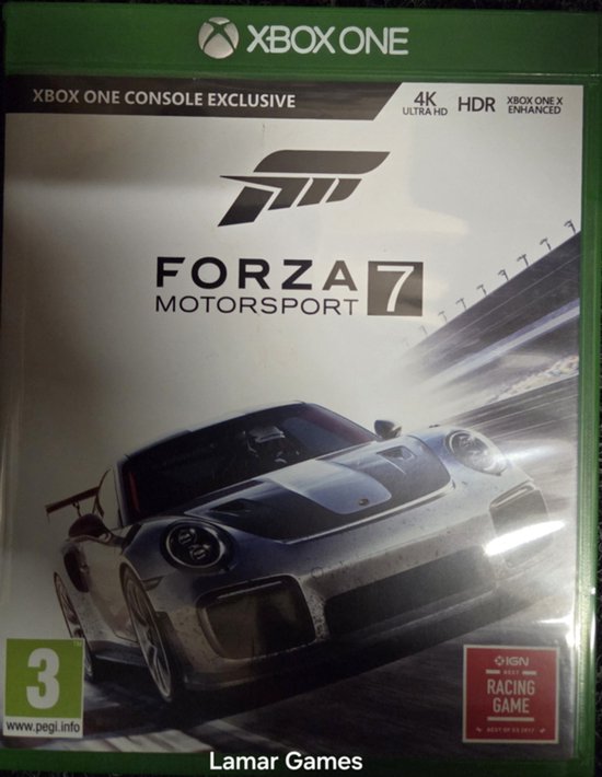 Forza Motorsport Standard Edition XBOX ONE Código de Resgate 25 Dígitos