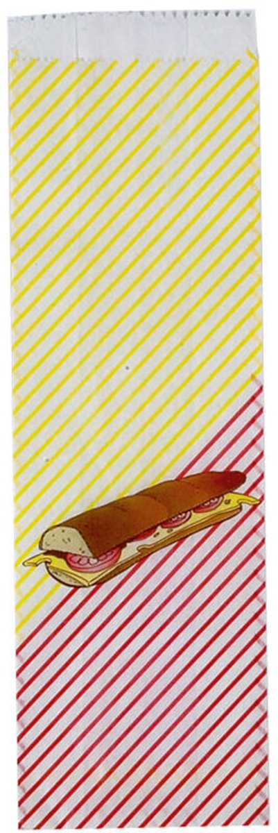 HALVE STOKBROODZAK 38 x 12 cm - 1.000 stuks