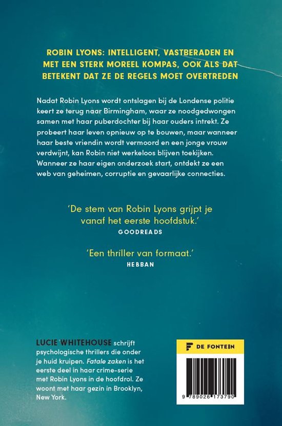 Robin Lyons 1 - Fatale zaken