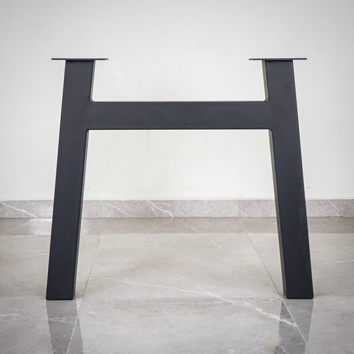 Seart Group - Tafelpoot Staal - 79x71 cm - Zwart - Modern Industrieel