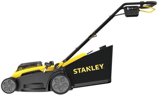 grasmaaier STANLEY 37cm 2x18V Push Mower 4Ah Kit van Merkloos	 — afbeelding 2
