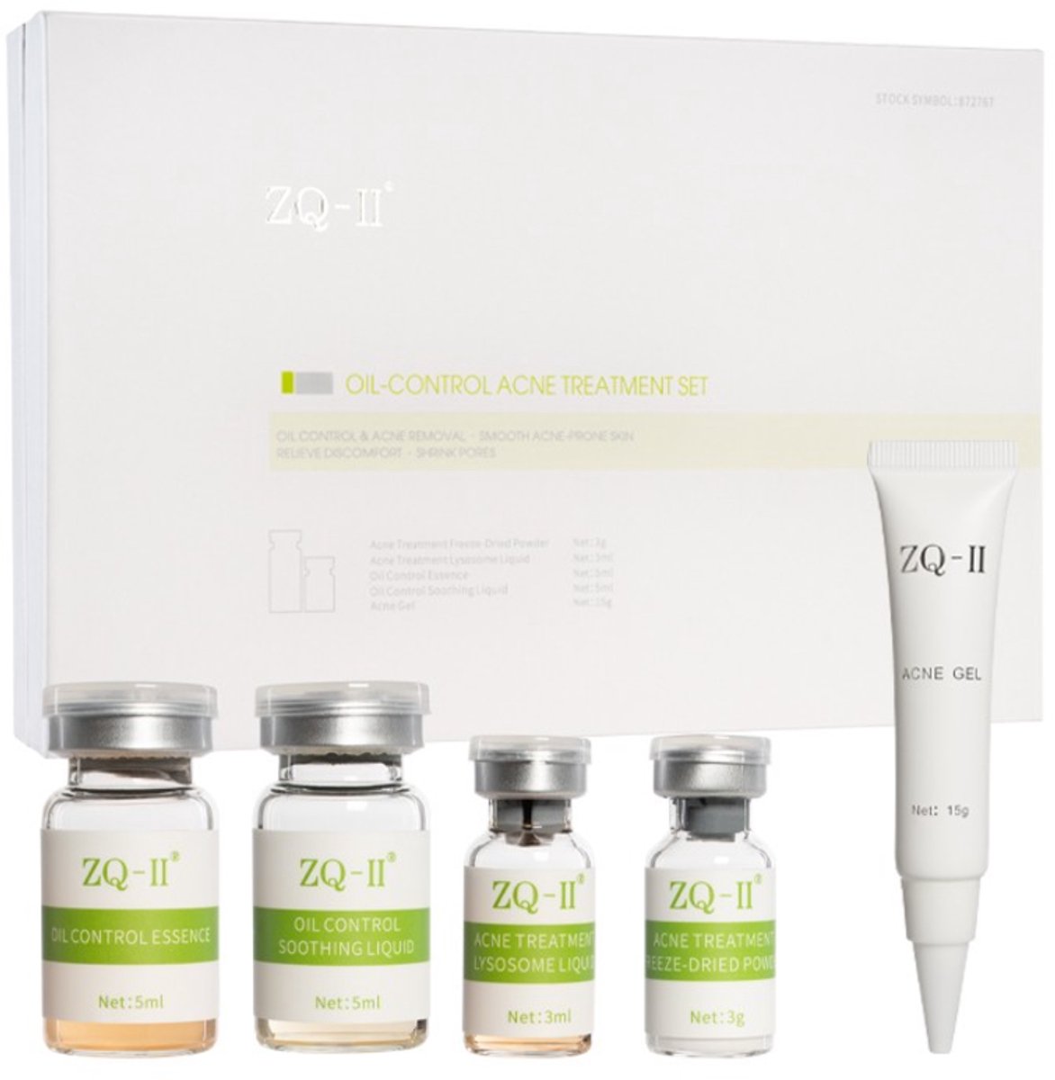 ZQ-II anti-acne set 5-delig
