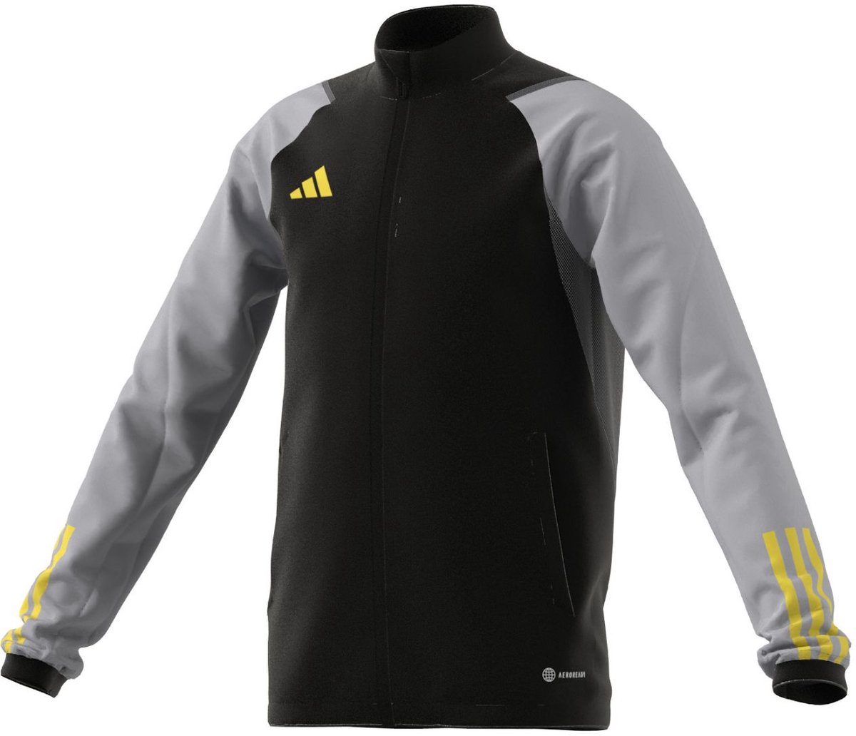 adidas Tiro 23 Competition Training Trui Kinderen Zwart;Grijs - Maat 140cm