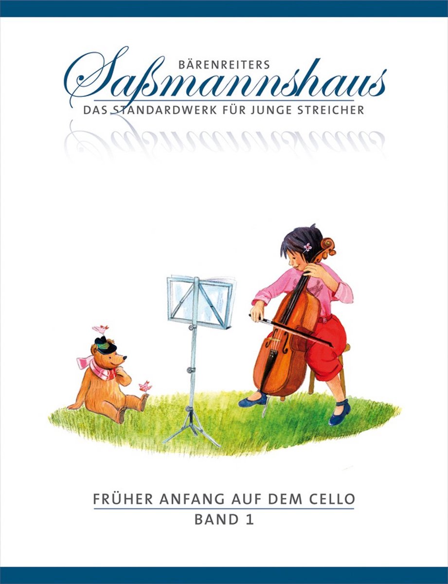 Cello Lesboek - Beginners Cello - Muziek Leren - Gefaseerde Opbouw - 23 x 30 cm