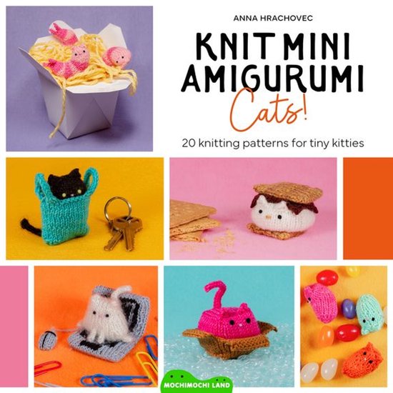 Knit Mini Amigurumi Cats! - cover