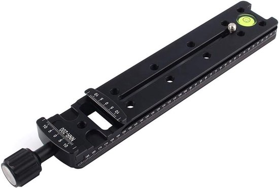 Koolehaoda LCB-24R Railschuif 240 Mm – Dubbelzijdige Arca-Swiss Klem – Panoramisch & Macro – Metalen Constructie