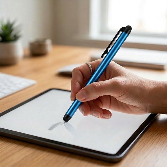Multicolor touchscreen pen stylus pen set 25 stuks dames heren met clip en rubber tip geschikt voor iPhone 16/15/14/13/Pro Max, Samsung S23/S22 5G, iPad Air Pro Mini, Tabletten — afbeelding 4