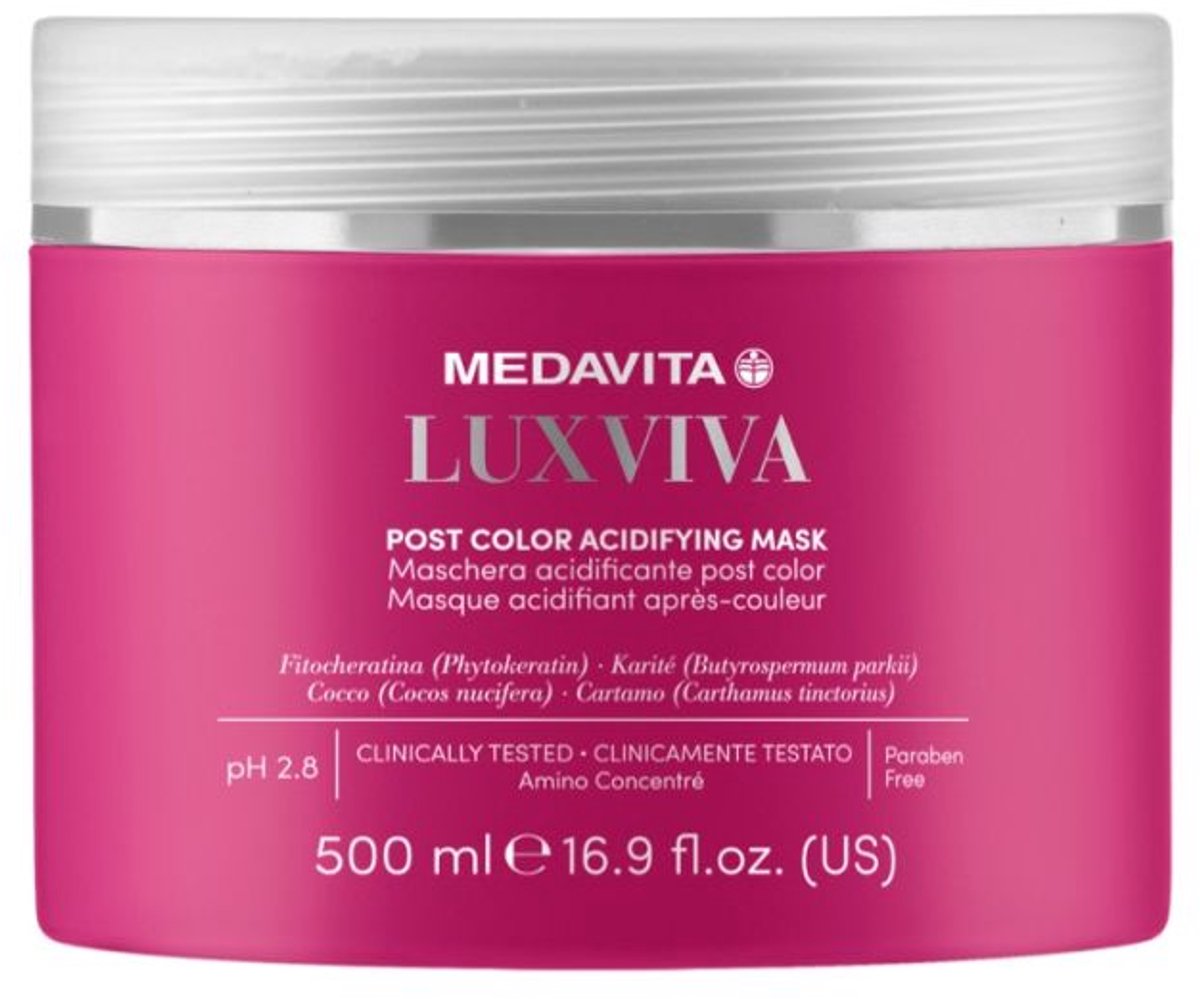 Medavita Luxviva Color Care – Home Post Color Mask 500ml