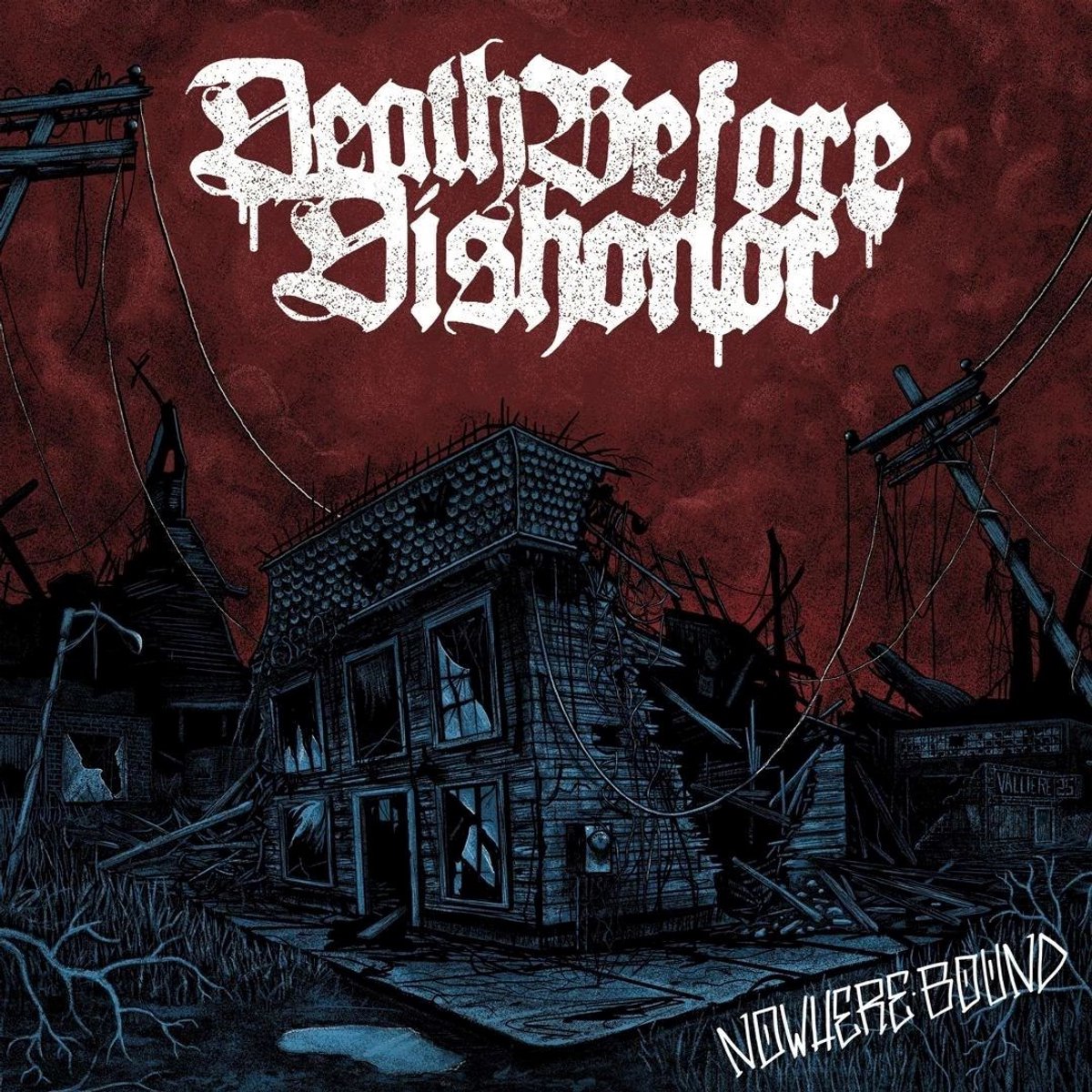 Death Before Dishonor - Nowhere Bound (LP) (Coloured Vinyl)