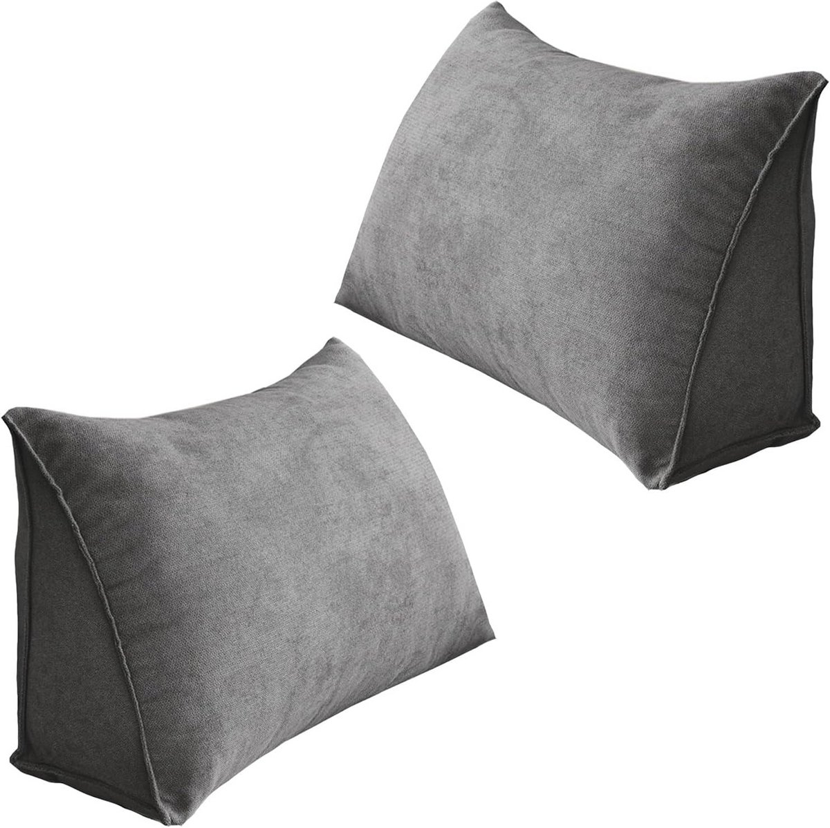 Hoofdkussen - Rugsteun - Lezen in bed - Verwijderbare hoes - 120cm breed