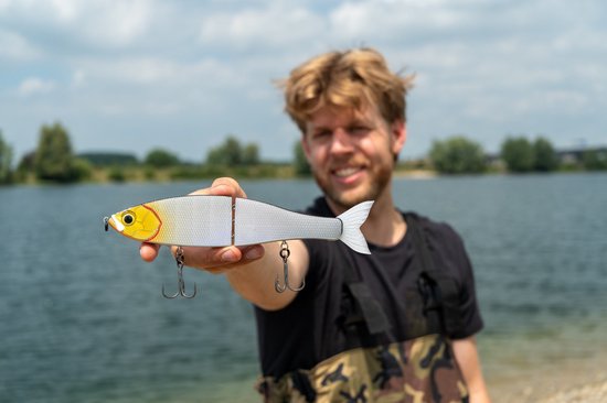 Ultimate Collos X-Glide Swimbait Flash Roach 24cm (124g) - Swimbait van Merkloos — afbeelding 3