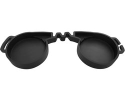 Oogschelp Rubber - Lensbeschermer Oculair - Verrekijker Beschermen - Flexibel Eénstuk Ontwerp - 35-36.5 mm - Zwart