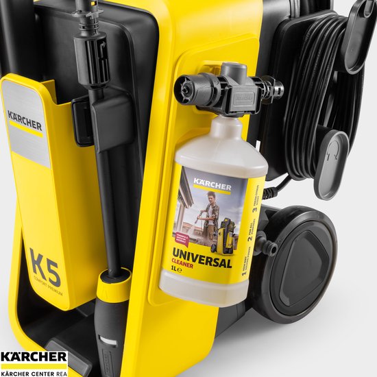 Kärcher K5 Comfort Premium Connect Car & Home Hogedrukreiniger - 145 bar - 500 l/u - 40 m2/u - Slanghaspel - Geschikt voor oa. auto - terras - fietsen - motoren - tuinset en gebieden rondom huis — afbeelding 2