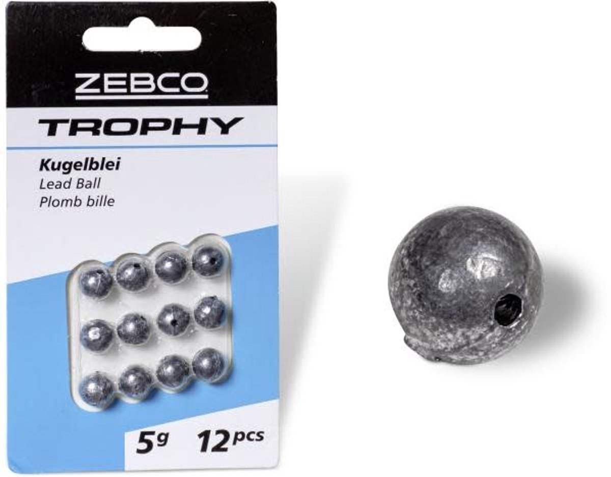 Zebco Trophy Lead Ball - Maat : 20g (5 pcs)