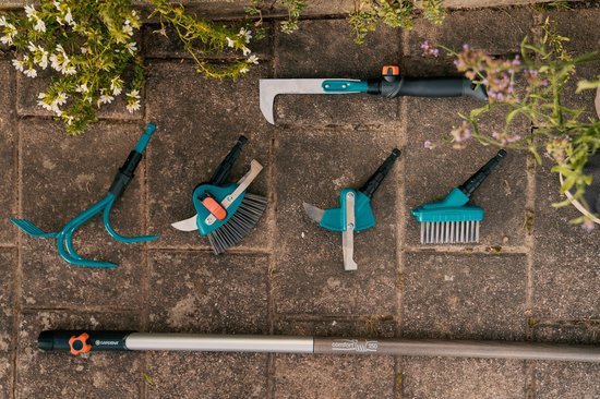 GARDENA Combisystem Voegenborstel M Metaal - Aanbevolen Steellengte 130 /150 cm