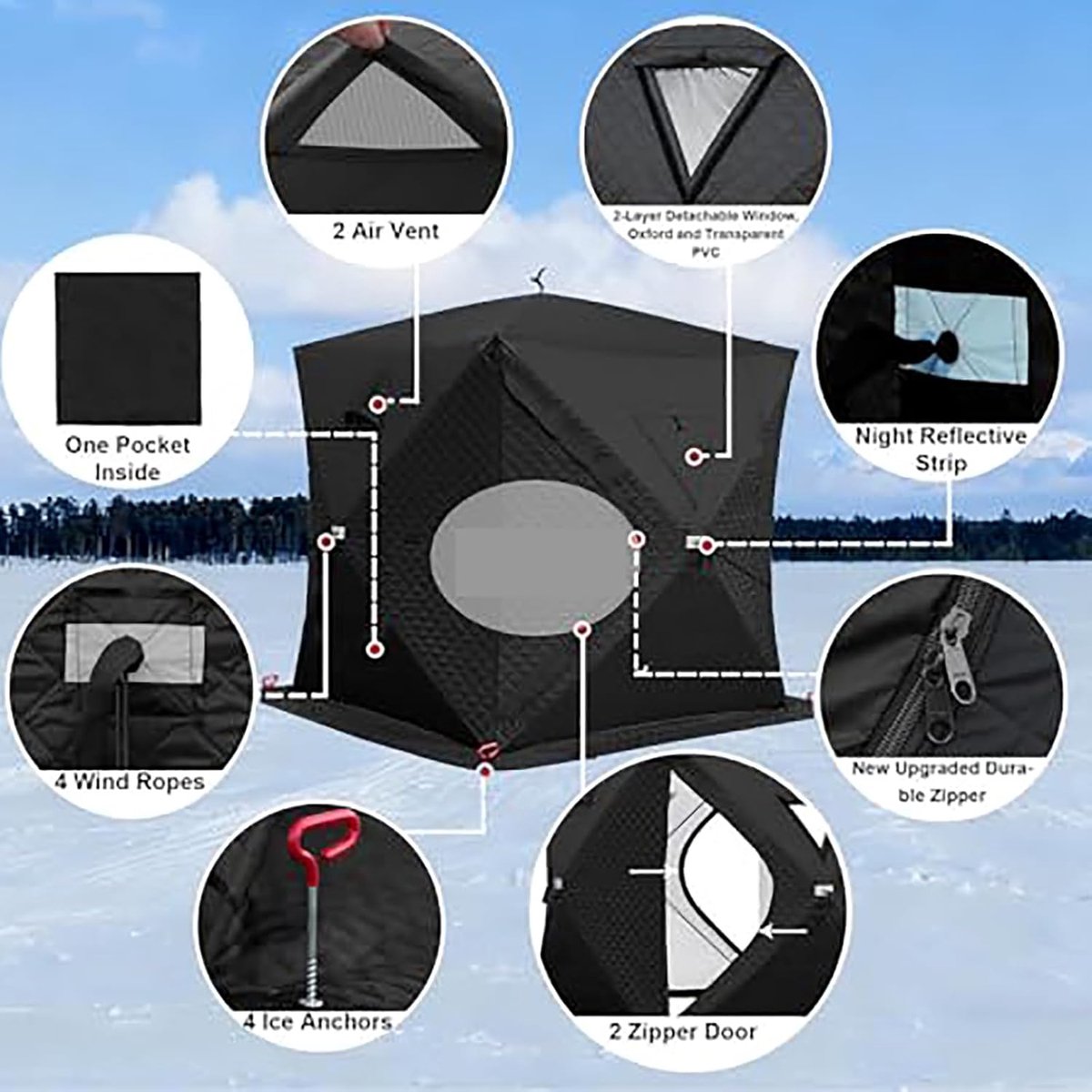 Buitensauna Tent - Outdoor Spa thumbnail 3
