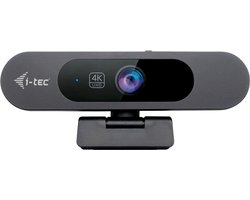 i-tec - Solomon Pro 900 - Webcam - 4K - Ai Auto Framing - 5 x Digitale zoom - 2 microfoons - Laptop & PC - Streaming - Plug & Play
