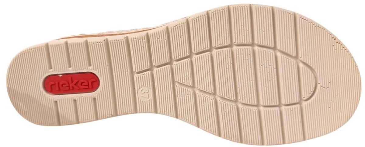 Rieker Slipper V4189-80 Wit