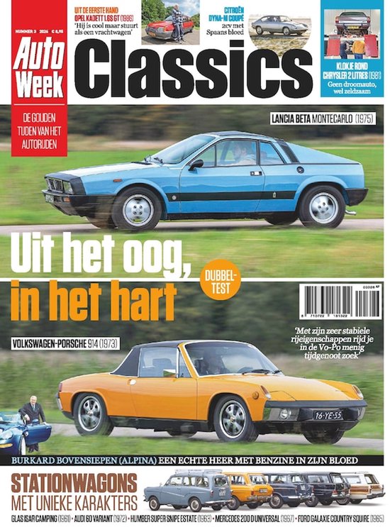 AutoWeek Classics 3-2026 - De gouden tijden van het autorijden