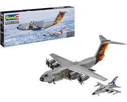 Revell Modelbouwpakket Vliegtuigen - 03789 Air Defender Set - Airbus A400M Atlas + Tornado IDS Plastic - 1:144 - Modelbouw
