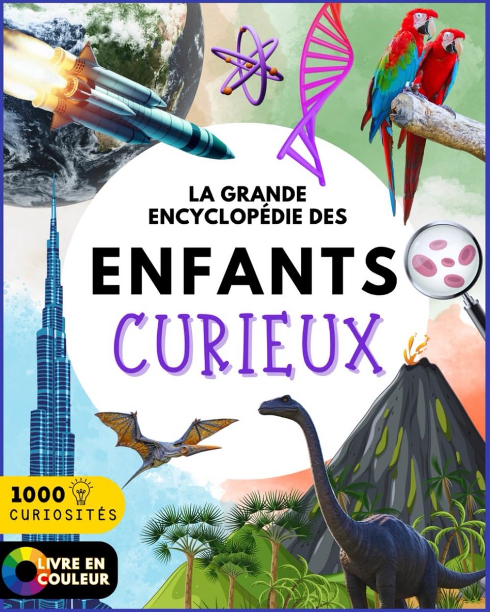 Kinder Encyclopedie - Leerboek Kinderen - Ontdekken Wereld - Duidelijke Taal Illustraties - 20x25 cm