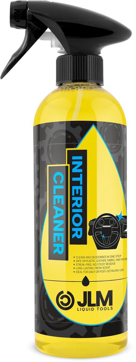 JLM Interior Cleaner - Interieurreiniger - Geurneutraliserend - Veilig Voor Leder En Textiel - Streeploos - 500ml