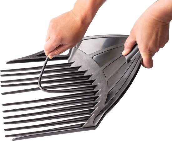 Multifunctionele riek - Hark schep zeef - Tuinonderhoud vijver - 3-in-1 gereedschap - 22 x 23 x 2 cm — afbeelding 5