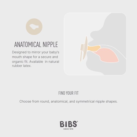 BIBS - Colour Fopspeen - Anatomisch - Maat 2 - Baby Blue/Petrol - Duopack van Merkloos — afbeelding 5