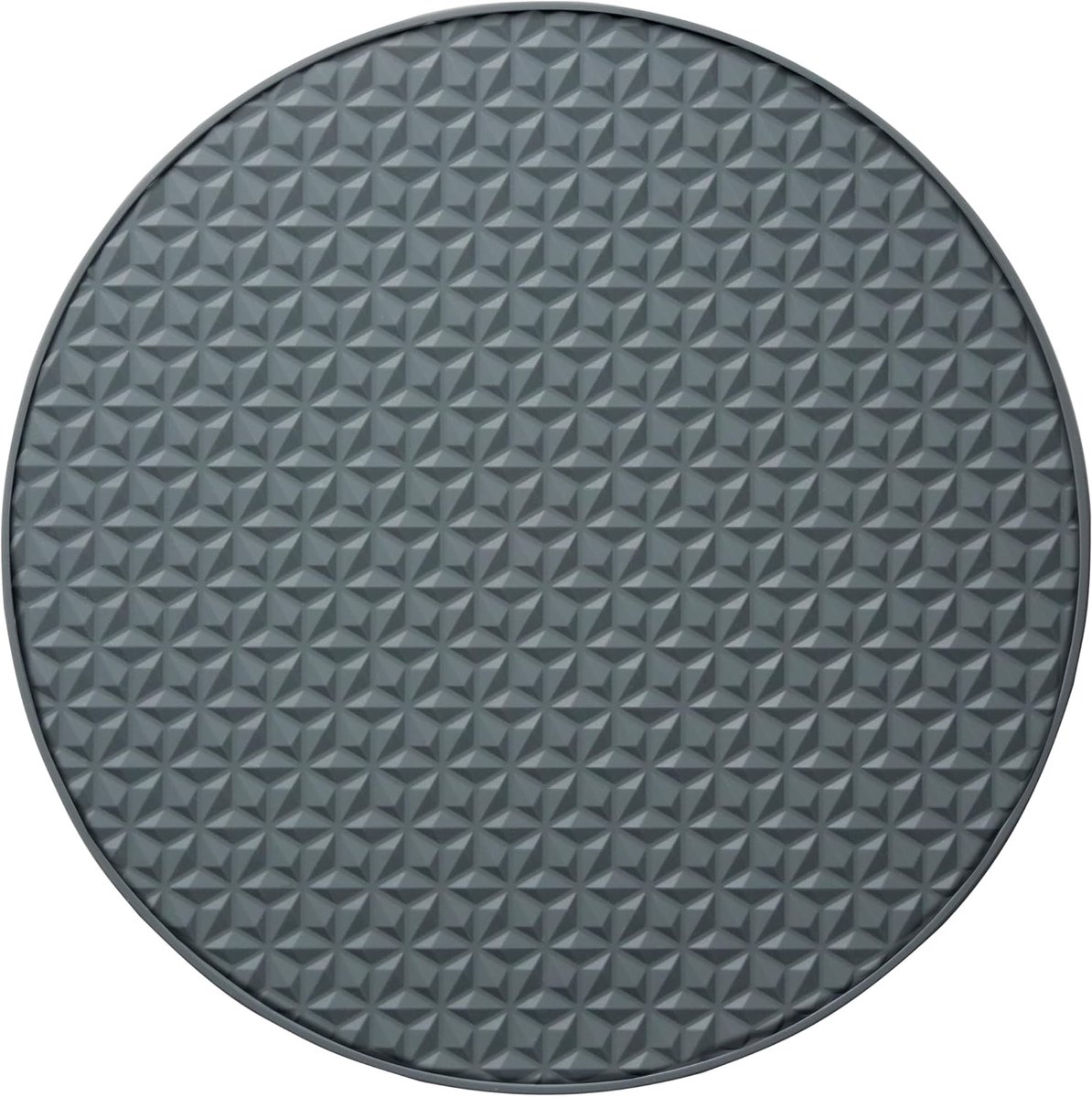 Magnetron Onderzetter - Pan Onderzetter - Magnetron Bescherming - Hittebestendig Siliconen - Diameter 25 cm - Zwart
