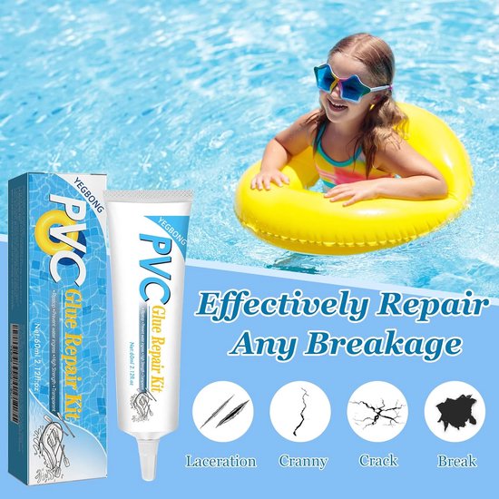 Reparatieset - Waterdichte Patches - Snelle Herstellingen - Hoge Sterkte Lijm - 15x4x3 cm van Merkloos — afbeelding 5