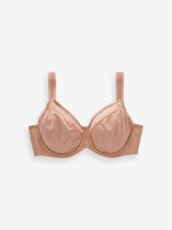 Next - Dames - F-K katoenen minimiser beha met gewatteerde bandjes voor ultieme ondersteuning - Naturel