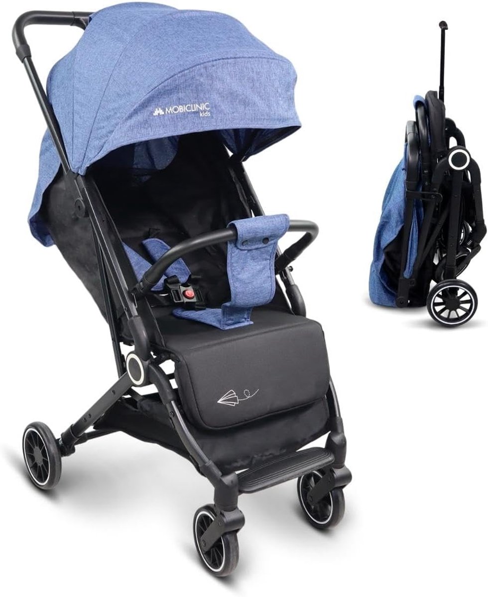 Kinderwagen - Compacte buggy - Reizen met baby - Eenvoudig inklapbaar - 7.64 kg
