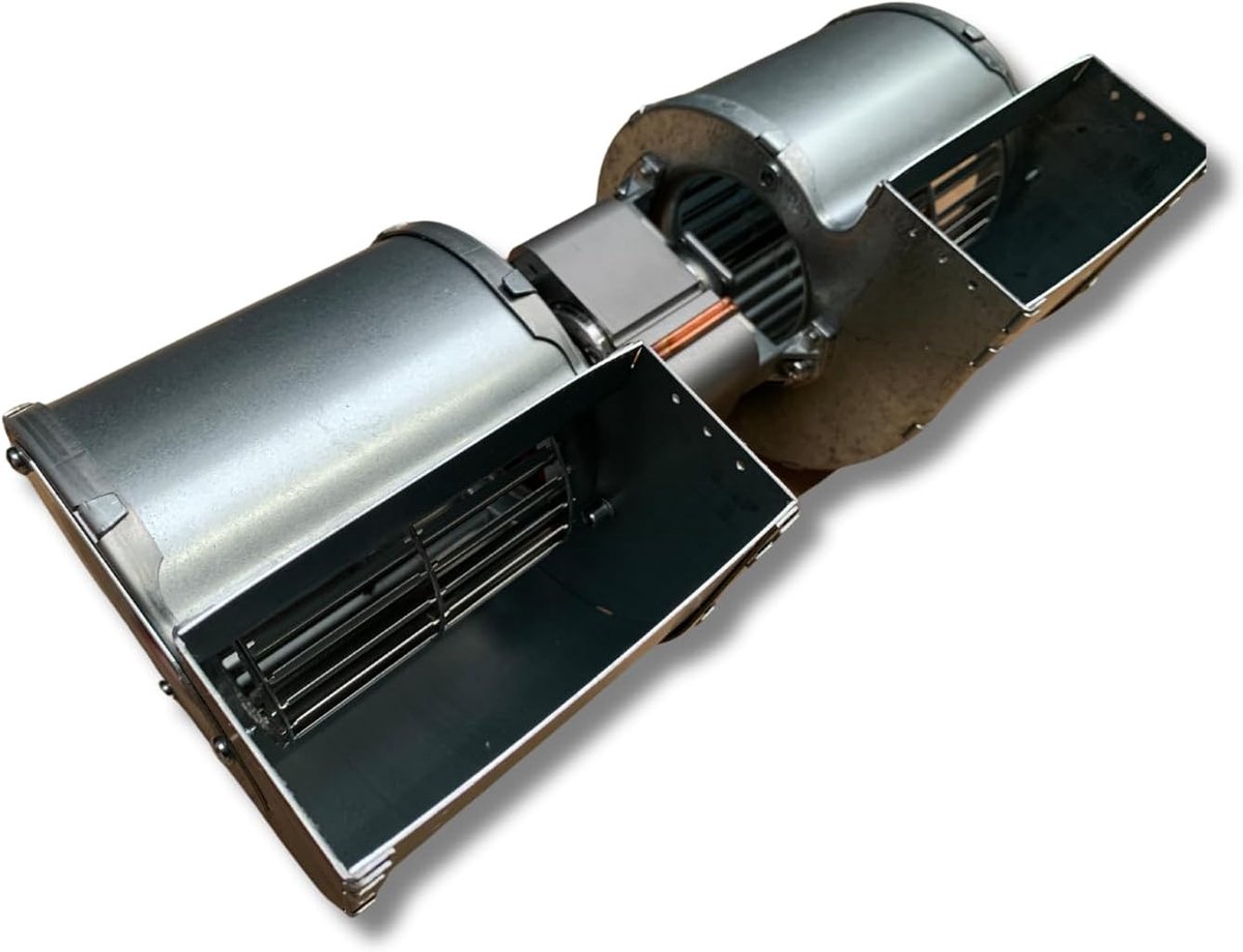 Centrifugaalventilator - Dubbele zuiging ventilator - Pelletkachel ventilatie - Hoge temperatuur bestendig - 310 mm lengte
